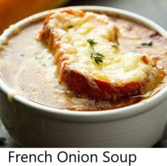 How to make French onion soup